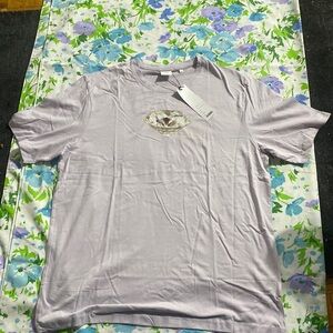 FLAWLESS PRINTED PURPLE T-SHIRT DIAMOND, Size XXL.
